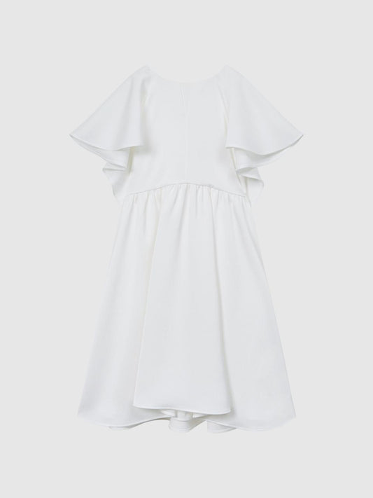 Reiss Dresses &amp; Jumpsuits | Maisie Satin Midi Dress Ivory - Children