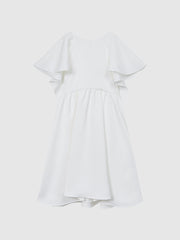 Reiss Dresses &amp; Jumpsuits | Maisie Satin Midi Dress Ivory - Children