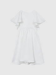 Reiss Dresses &amp; Jumpsuits | Maisie Satin Midi Dress Ivory - Children