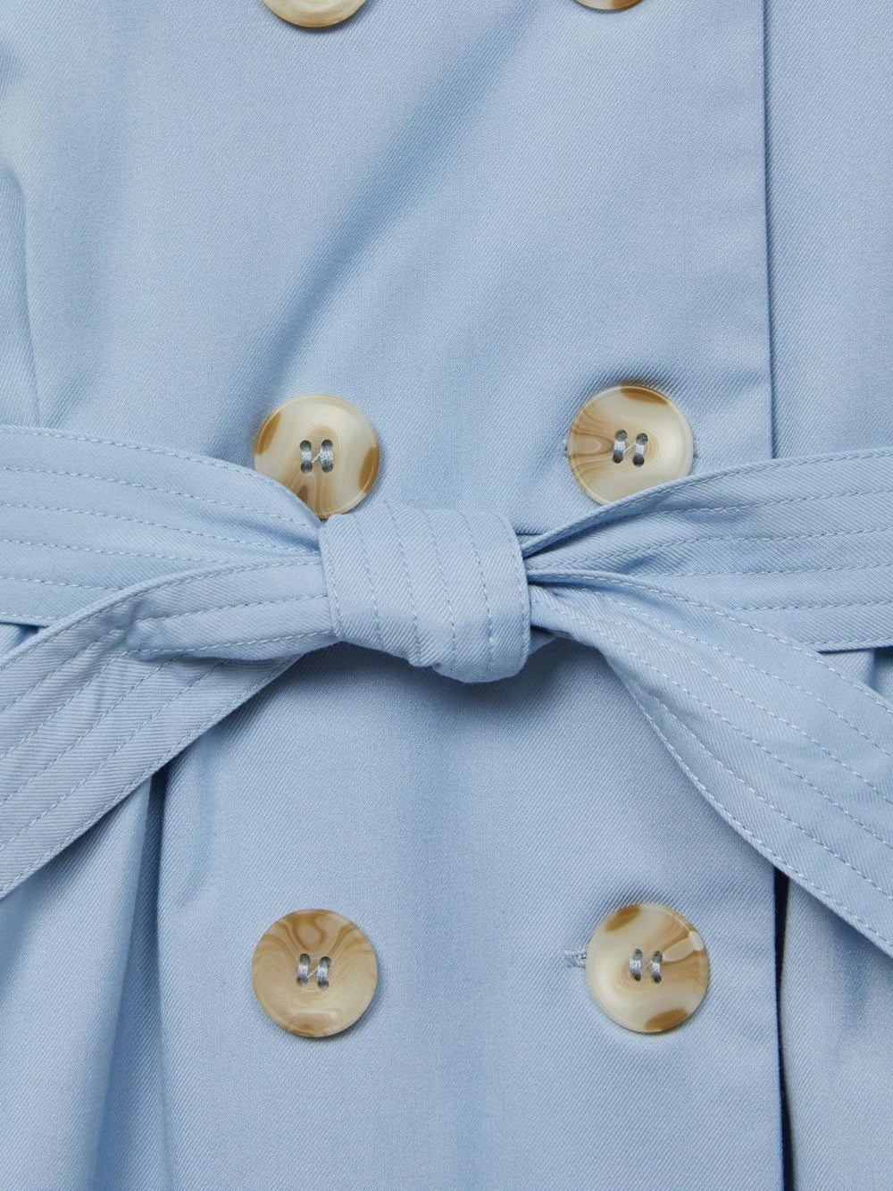 Reiss Dresses &amp; Jumpsuits | Naomi Puff Sleeve Belted Dress Blue - Children