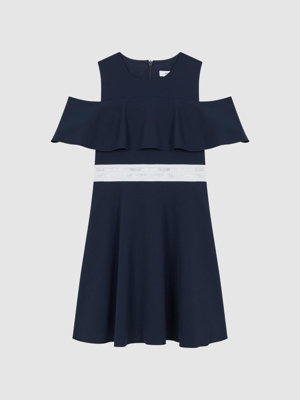 Reiss Dresses &amp; Jumpsuits | Paulina Off-The-Shoulder Dress Navy - Children