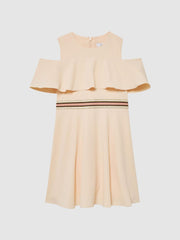 Reiss Dresses &amp; Jumpsuits | Paulina Off-The-Shoulder Dress Pink - Children