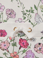 Reiss Dresses &amp; Jumpsuits | Raina Floral Drawstring Waist Dress Pink Print - Children