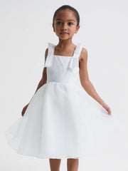 Reiss Dresses &amp; Jumpsuits | Selena Tulle Strappy Occasion Dress Ivory - Children