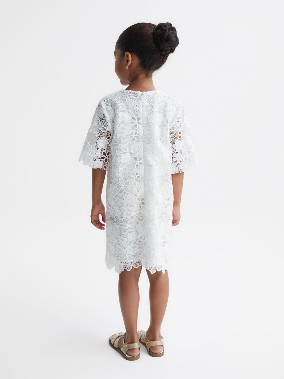 Reiss Dresses &amp; Jumpsuits | Susie Lace T-Shirt Dress Ivory - Children