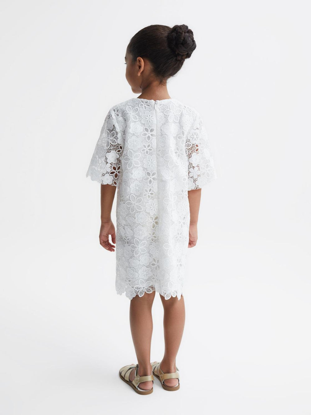 Reiss Dresses &amp; Jumpsuits | Susie Lace T-Shirt Dress Ivory - Children