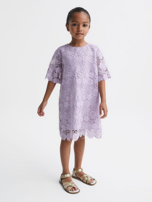 Reiss Dresses &amp; Jumpsuits | Susie Lace T-Shirt Dress Ivory - Children