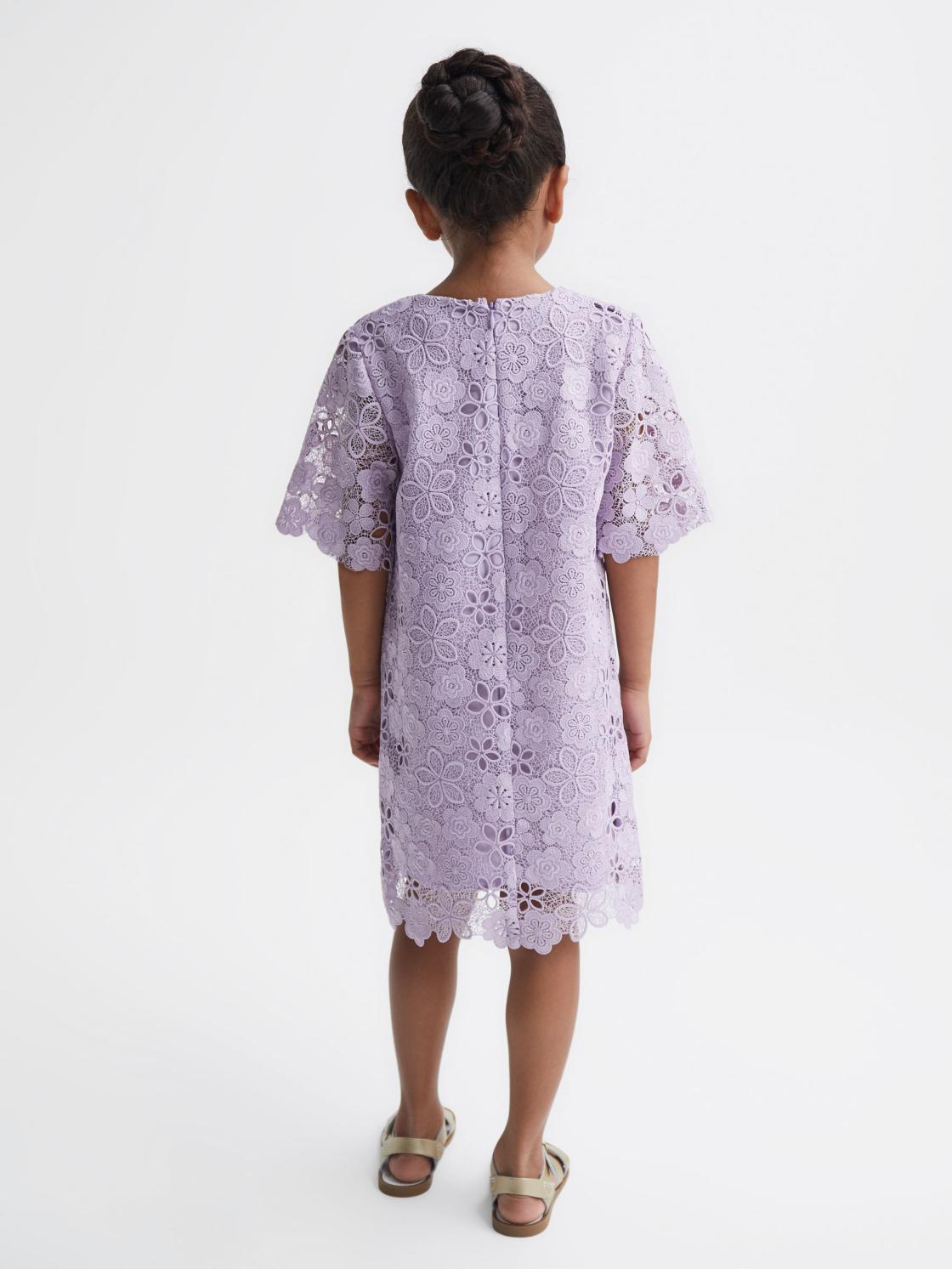 Reiss Dresses &amp; Jumpsuits | Susie Lace T-Shirt Dress Lilac - Children