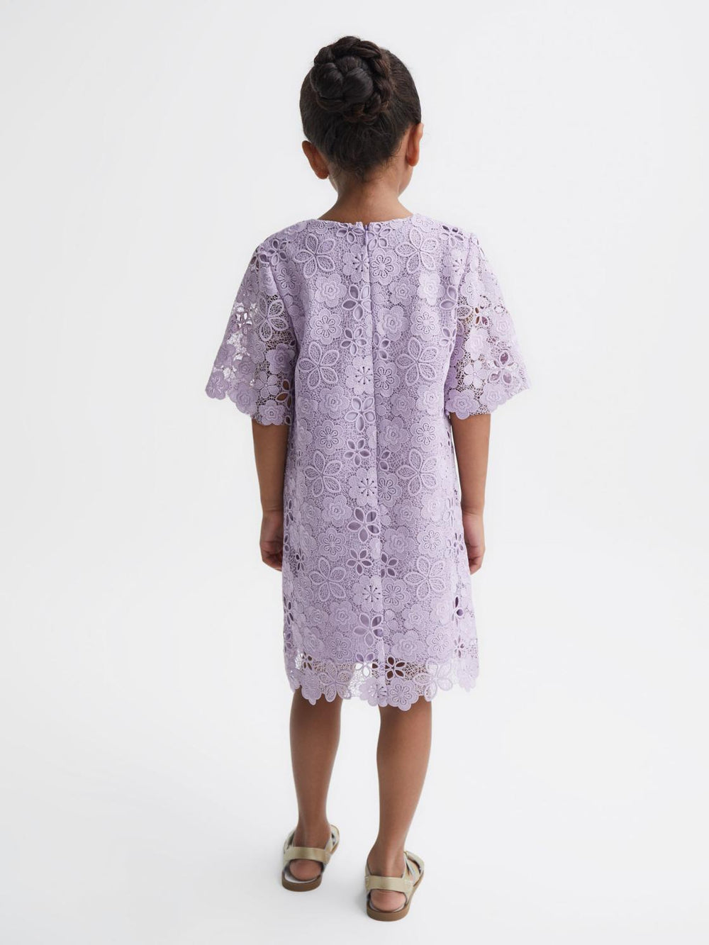 Reiss Dresses &amp; Jumpsuits | Susie Lace T-Shirt Dress Lilac - Children