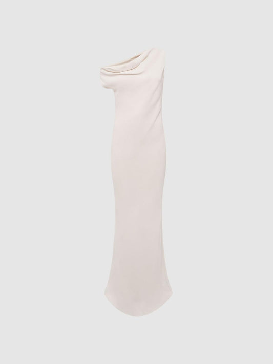 Reiss Dresses | Loretta Off-The-Shoulder Maxi Dress Ivory - Women