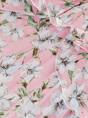 Reiss Dresses | Reed Amur Strapless Ruffle Mini Dress Rosewater Posey - Women