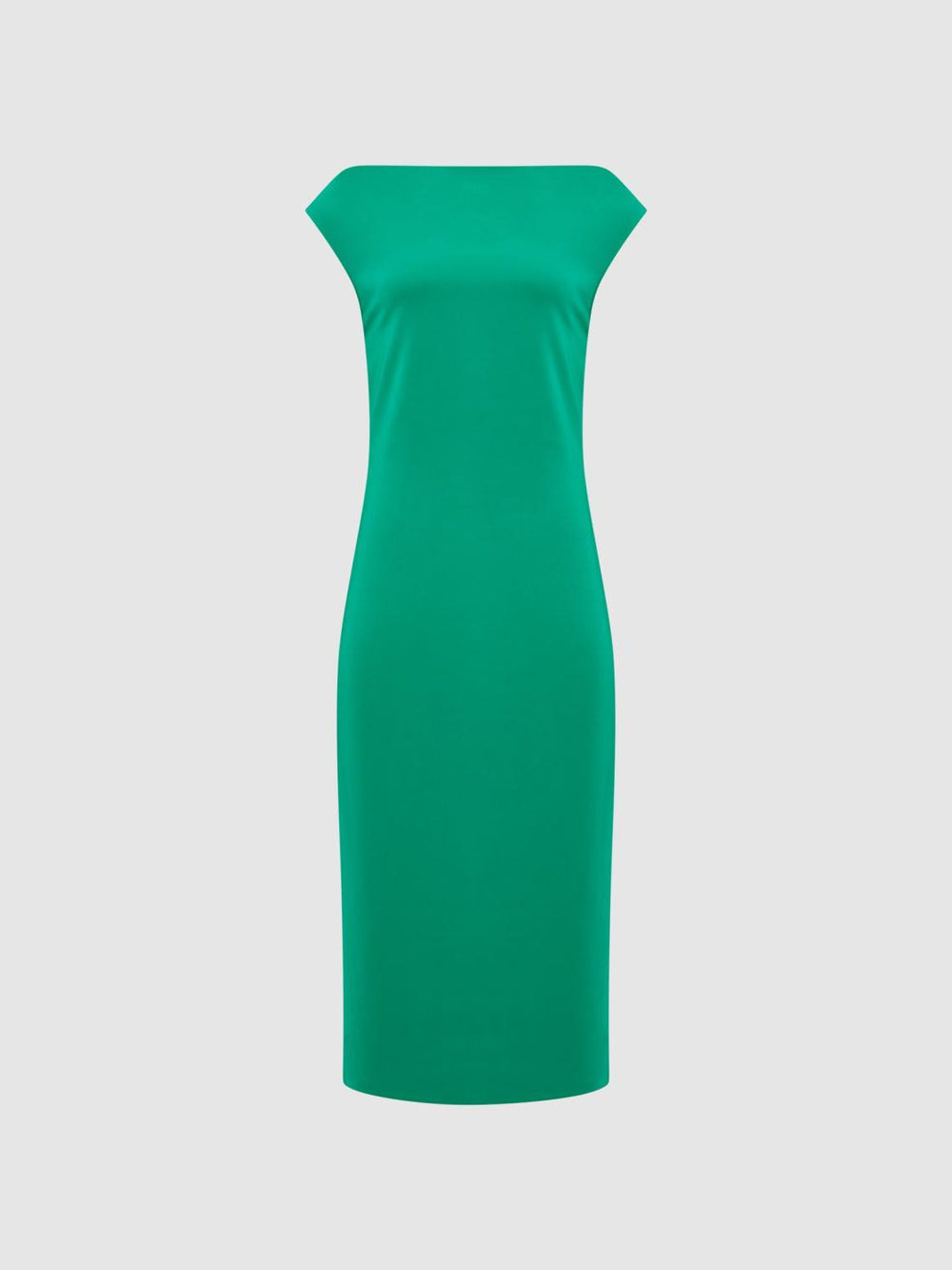 Reiss Dresses | Zaria Off-Shoulder Bodycon Midi Dress Green - Women