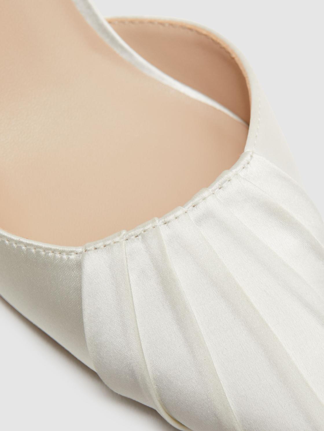 Reiss Heels | Cecily Pointed Court Shoes Off White - Women