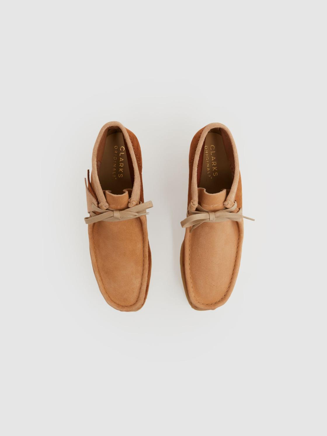 Reiss Heels | Clarks Originals Suede Wallabee Boots Tan - Women