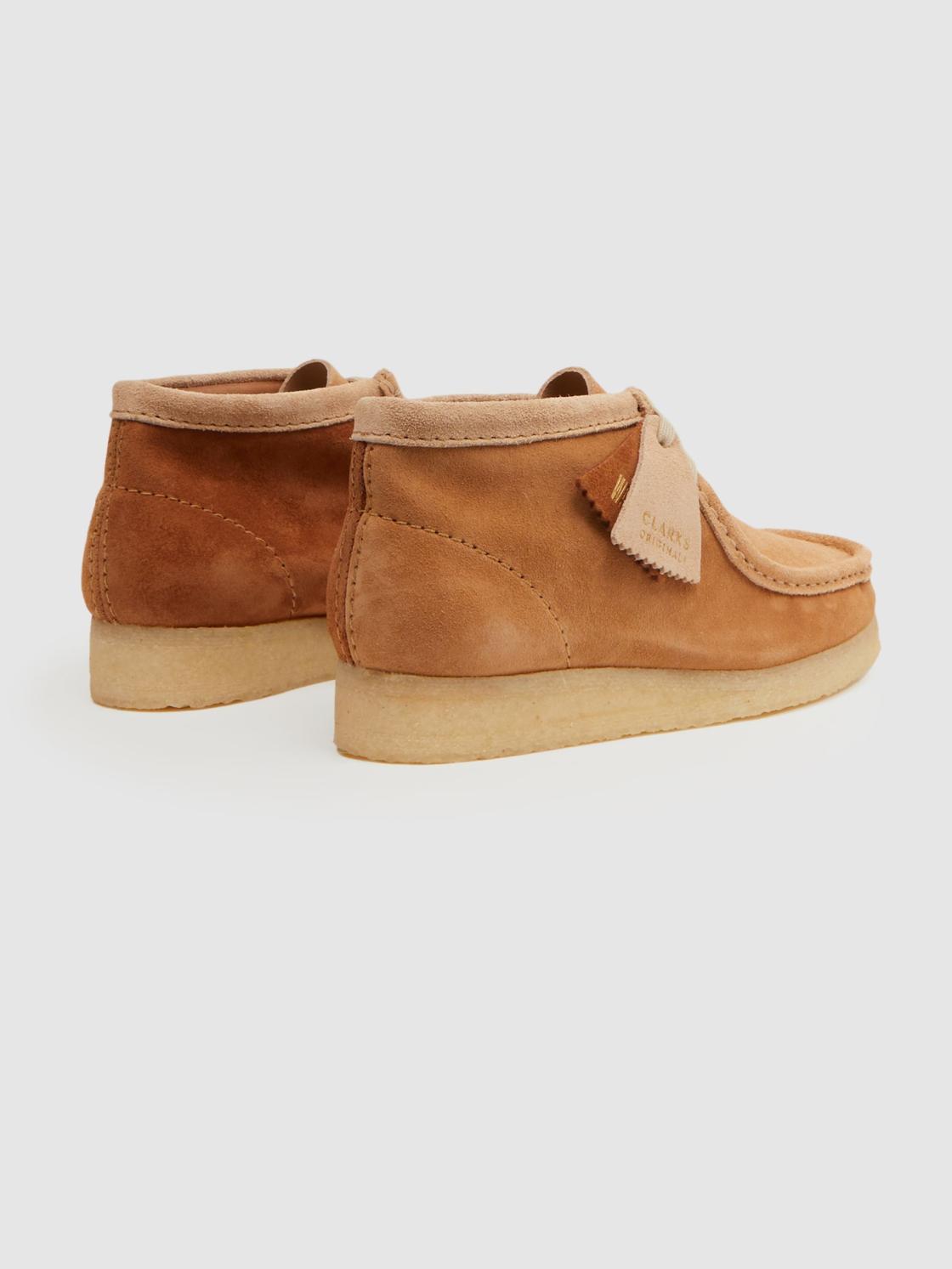 Reiss Heels | Clarks Originals Suede Wallabee Boots Tan - Women