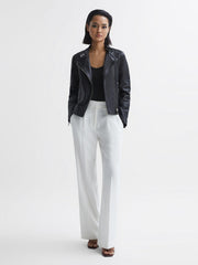 Reiss Heels | Emery Tortoiseshell Double Strap Heels Tortoise - Women