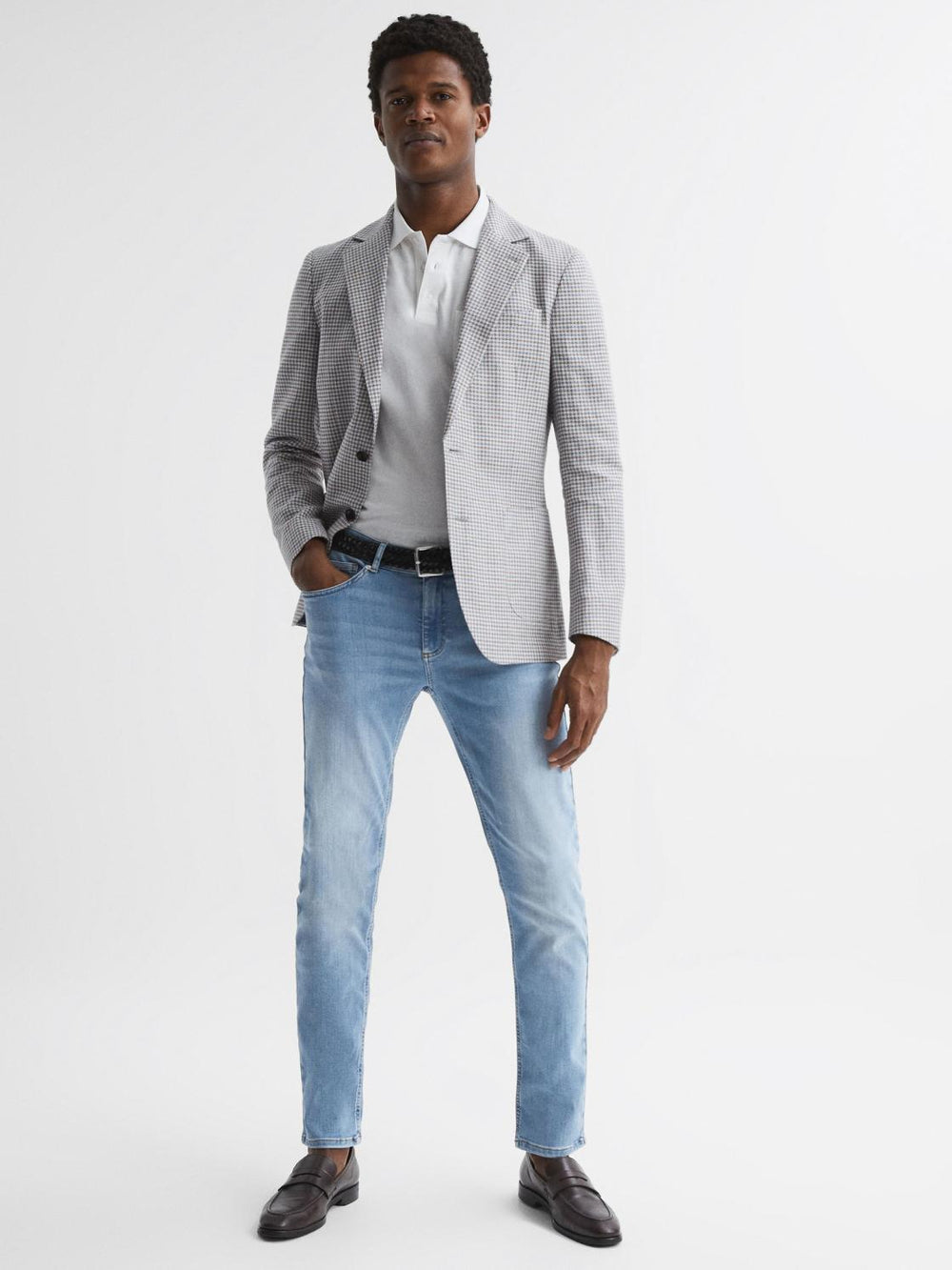 Reiss Jeans | Aniston Slim Fit Jeans Light Wash - Men
