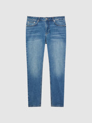 Reiss Jeans | Calik Tapered Slim Fit Jeans Washed Blue - Men