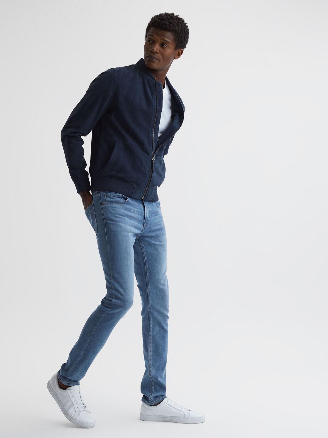 Reiss Jeans | Croft Paige High Stretch Super Skinny Jeans Burnett - Men
