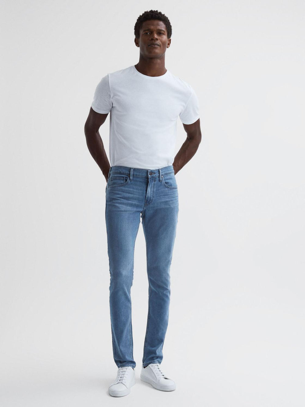 Reiss Jeans | Croft Paige High Stretch Super Skinny Jeans Burnett - Men
