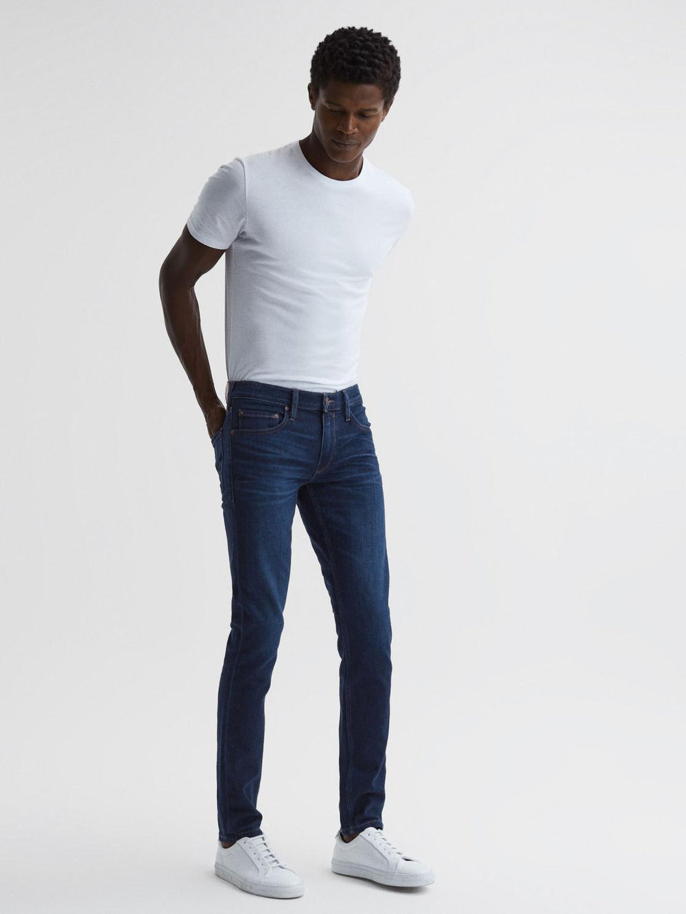 Reiss Jeans | Croft Paige High Stretch Super Skinny Jeans Fairchild - Men
