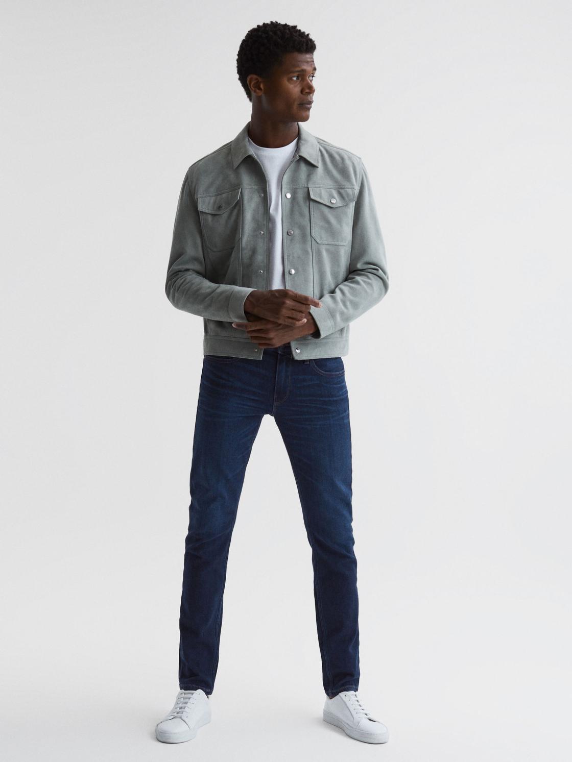 Reiss Jeans | Croft Paige High Stretch Super Skinny Jeans Fairchild - Men