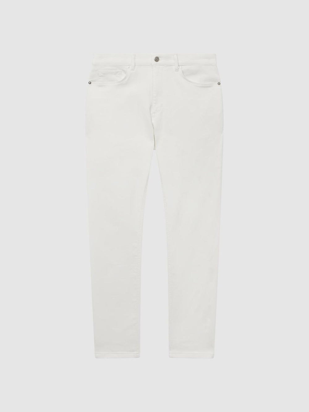 Reiss Jeans | Dover Slim Fit Brushed Jeans White - Men
