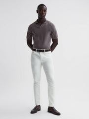 Reiss Jeans | Dover Slim Fit Brushed Jeans White - Men