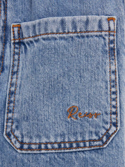 Reiss Jeans | Elodie High Rise Washed Jeans Blue - Children