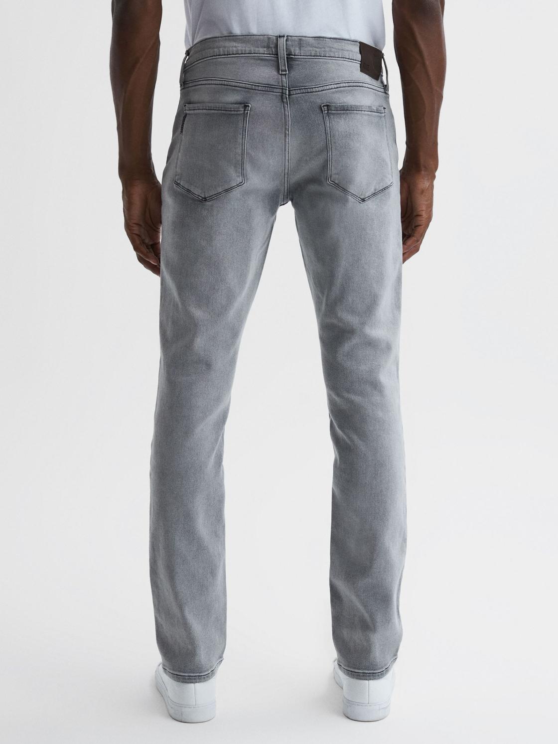 Reiss Jeans | Federal Paige Regular Fit Straight Leg Jeans Delgado - Men