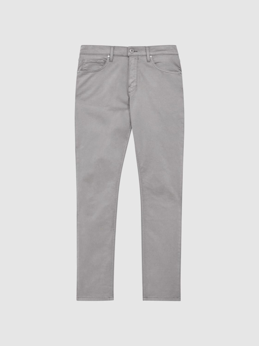 Reiss Jeans | Federal Paige Slim Fit Straight Leg Jeans Brushed Nickel - Men