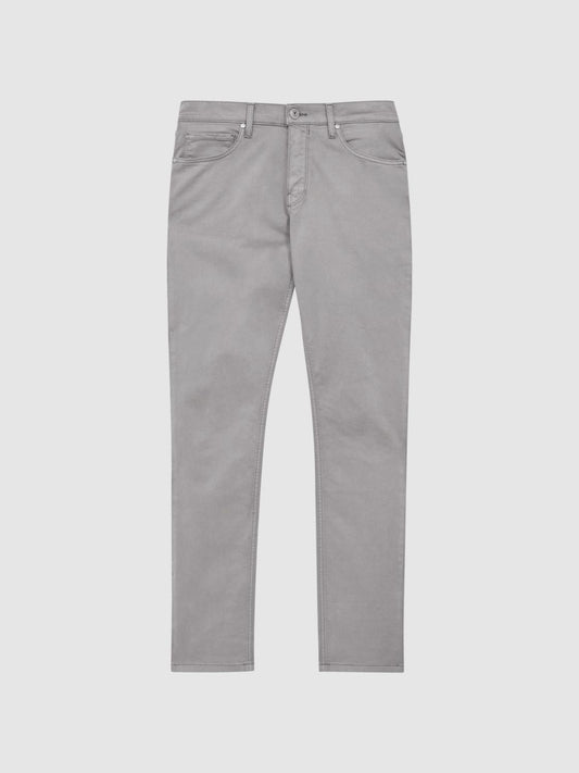 Reiss Jeans | Federal Paige Slim Fit Straight Leg Jeans Brushed Nickel - Men