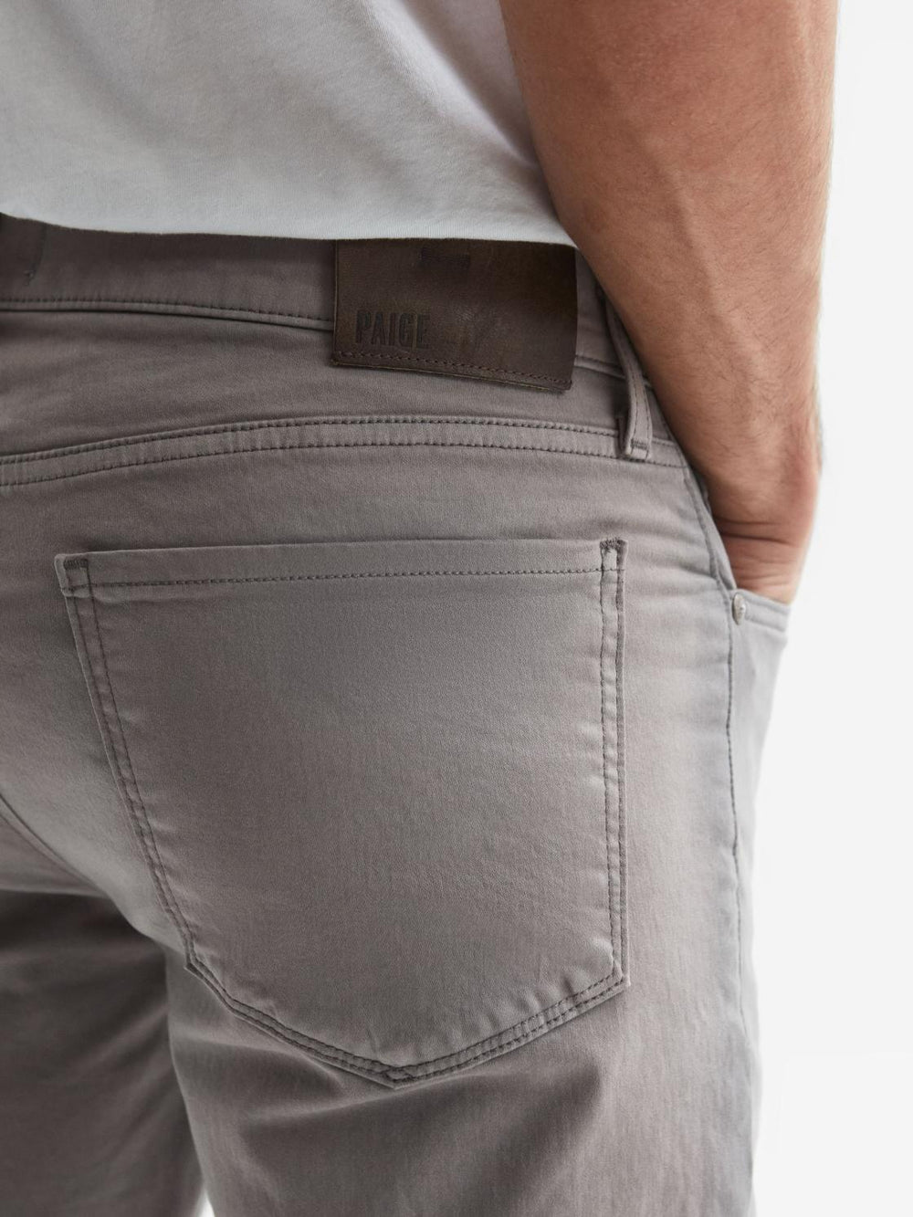 Reiss Jeans | Federal Paige Slim Fit Straight Leg Jeans Brushed Nickel - Men