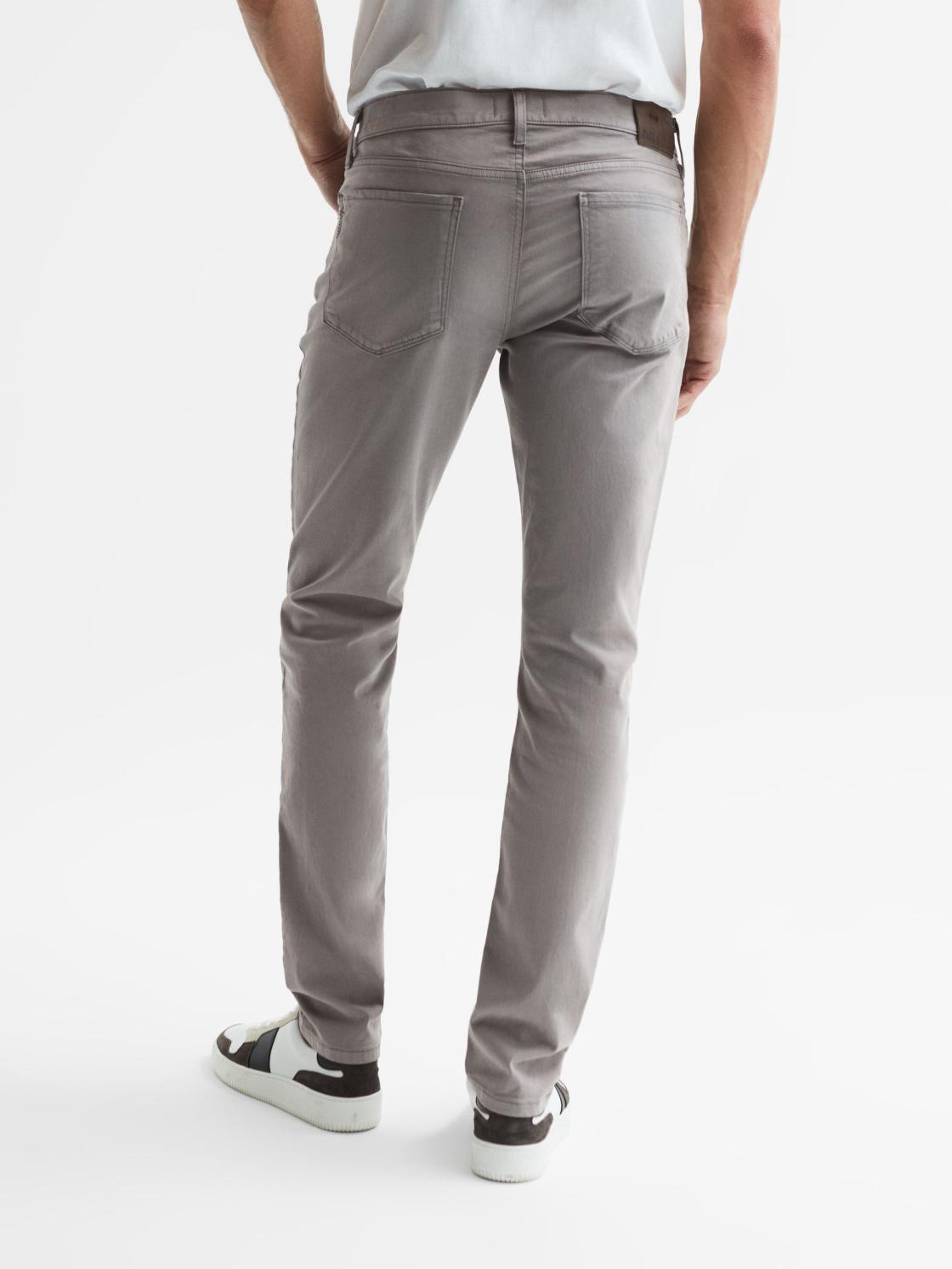 Reiss Jeans | Federal Paige Slim Fit Straight Leg Jeans Brushed Nickel - Men