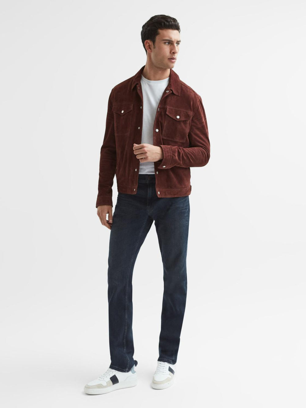 Reiss Jeans | Federal Paige Slim Fit Straight Leg Jeans Denzel - Men