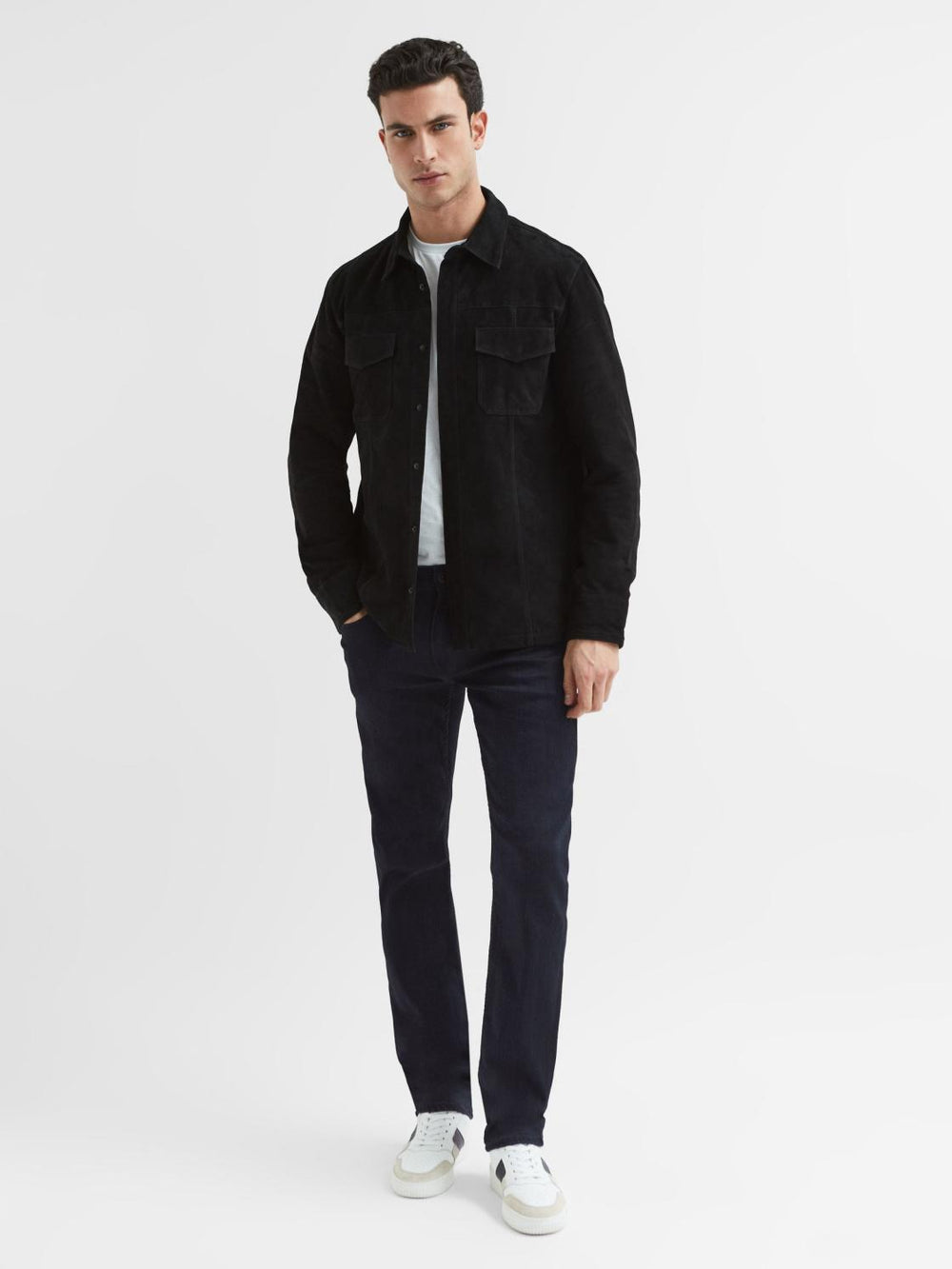 Reiss Jeans | Federal Paige Slim Fit Straight Leg Jeans Inkwell - Men
