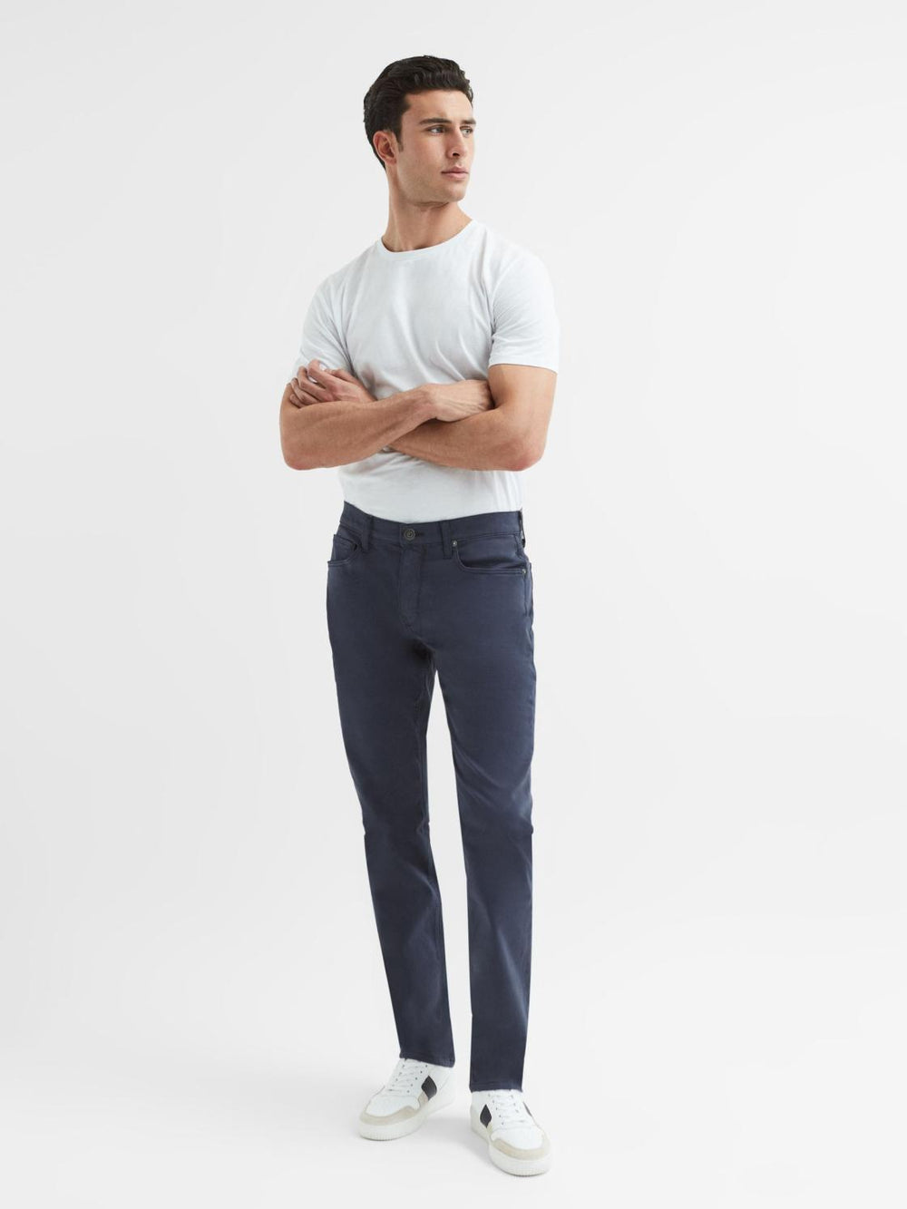 Reiss Jeans | Federal Paige Slim Fit Straight Leg Jeans Rich Navy - Men