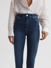 Reiss Jeans | Garcia Contour High Rise Skinny Jeans Ink - Women