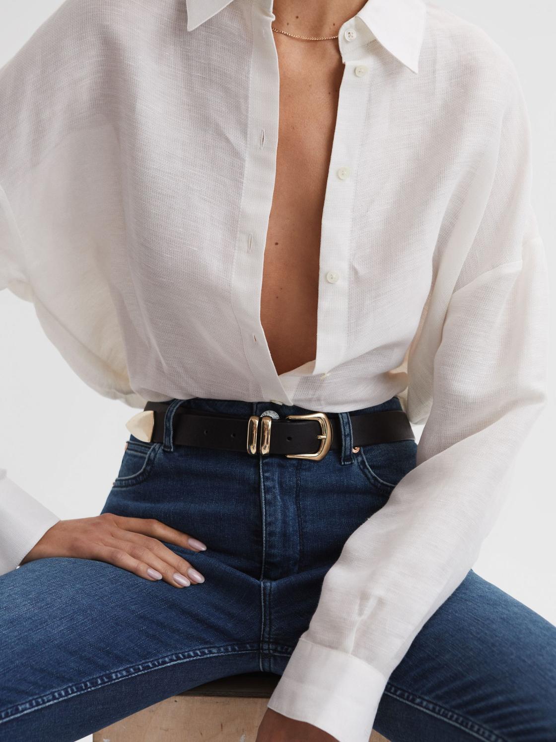 Reiss Jeans | Garcia Contour High Rise Skinny Jeans Ink - Women