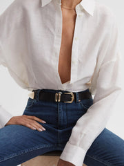 Reiss Jeans | Garcia Contour High Rise Skinny Jeans Ink - Women