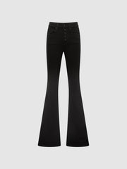 Reiss Jeans | Good American Flared Jeans Black - Women