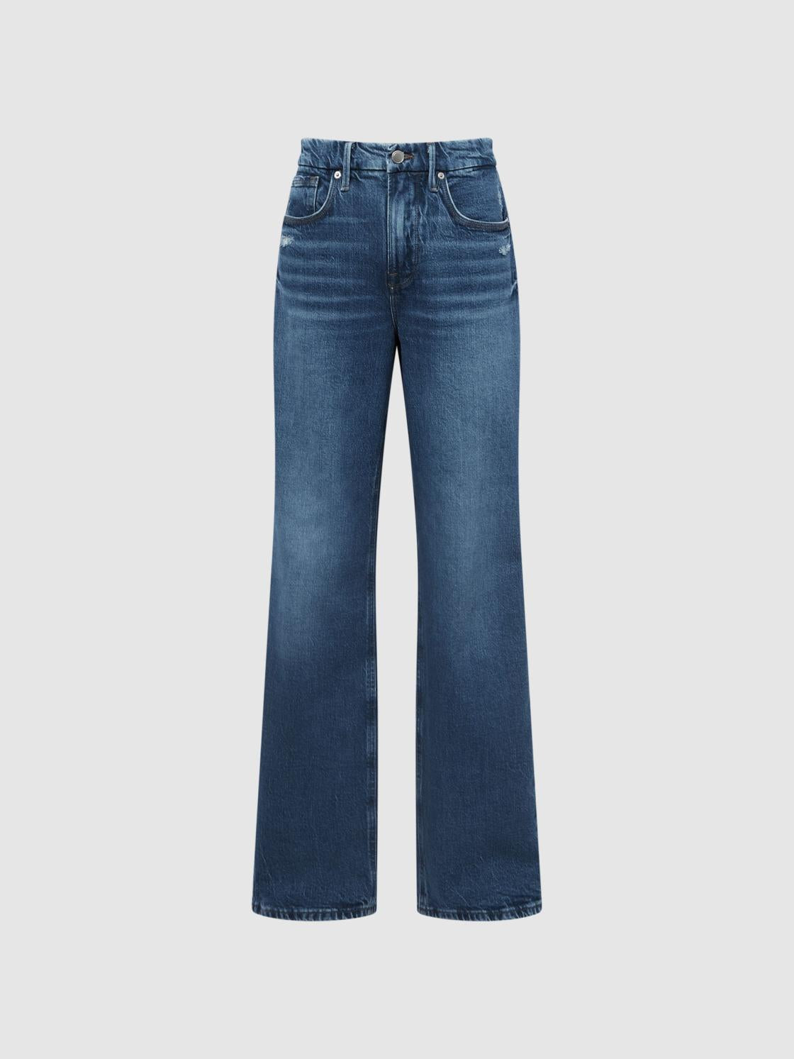 Reiss Jeans | Good American Good American 90s Fit Jeans Mid Blue - Women