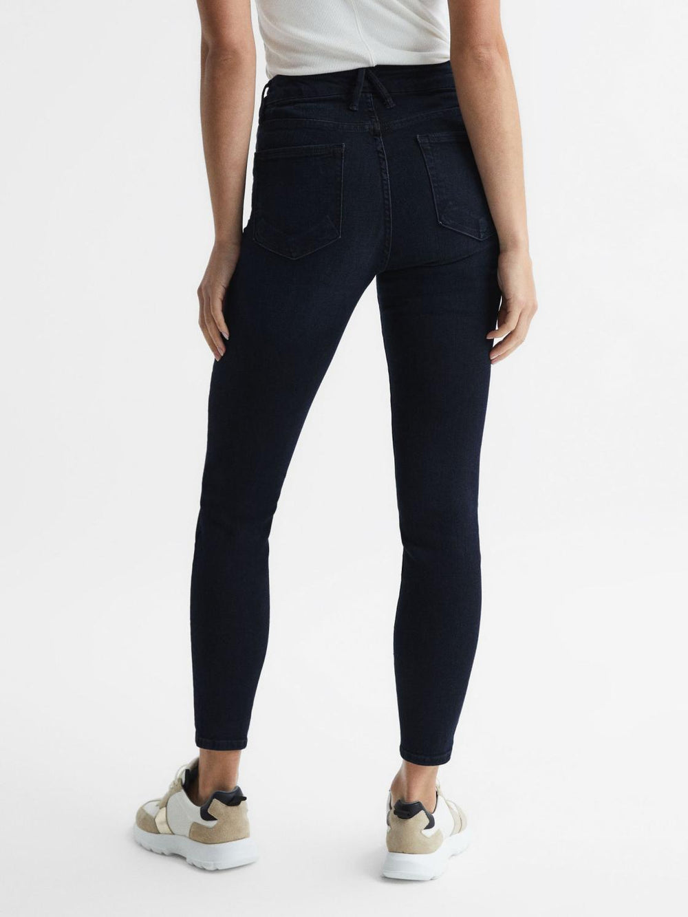 Reiss Jeans | Good American Good American Sculpting Skinny Jeans Mid Blue - Women