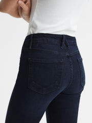 Reiss Jeans | Good American Good American Sculpting Skinny Jeans Mid Blue - Women
