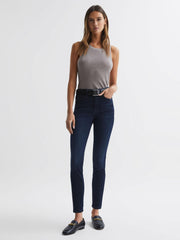 Reiss Jeans | Good American Good American Sculpting Skinny Jeans Mid Blue - Women