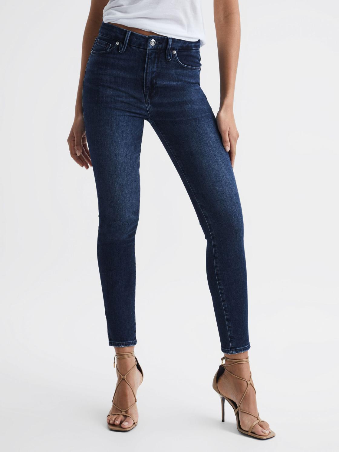Reiss Jeans | Good American High Waist Skinny Jeans Indigo - Women