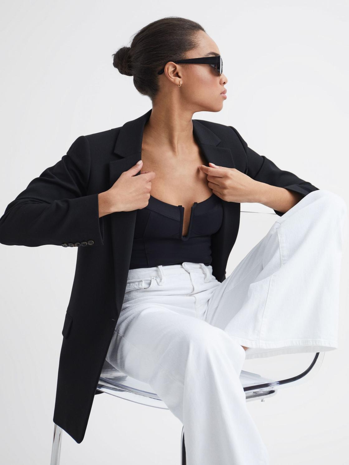 Reiss Jeans | Good American Palazzo Jeans White - Women