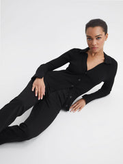 Reiss Jeans | Good American Straight Jeans Black - Women
