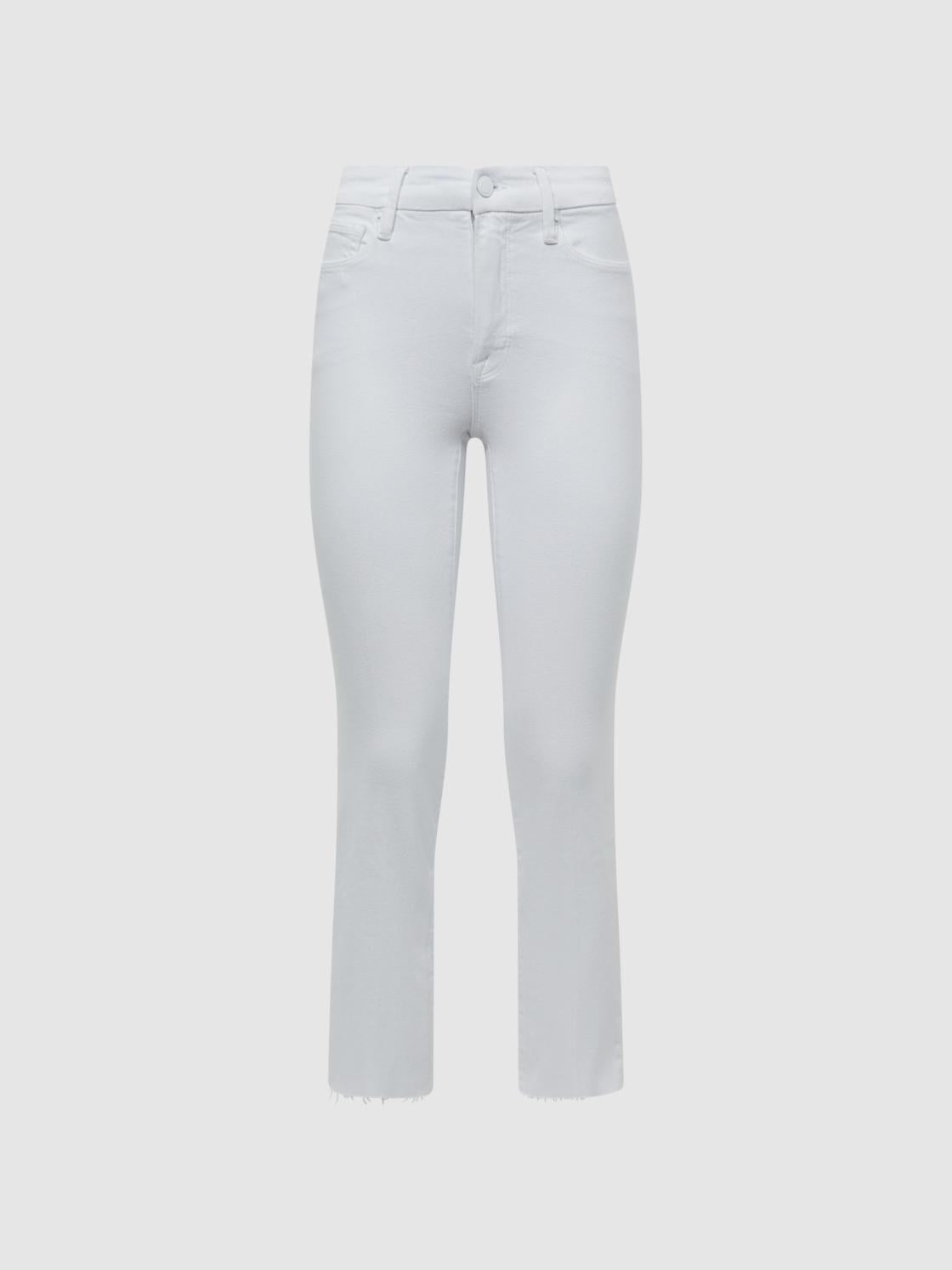 Reiss Jeans | Good American Straight Leg Skinny Jeans White - Women