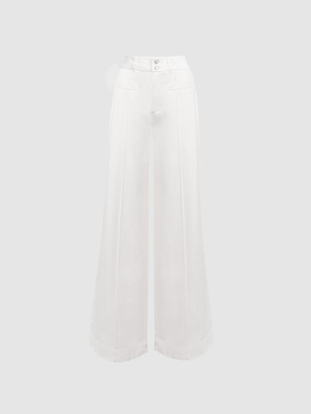 Reiss Jeans | Harper Paige High Rise Wide Leg Jeans Boss White - Women